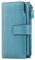SENDEFN Portefeuille Femme Cuir Grande Capacite Porte Monnaie Femmes RFID Blocage,Porte-chéquiers Femmes Grande Capacité Fermeture Eclair Longue Portefeuille