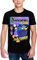 Elbenwald Darkwing Duck T-Shirt Comic Cover Frontprint Baumwolle Herren Damen schwarz - L