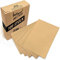Japun - blanko Postkarten, Kraftpapier-Karten Set (100 Stück) zum Selbstgestalten, beschriften oder bedrucken | 300 g/m² - DIN A6-105 x 148 mm - hellbraun