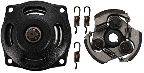 WOOSTAR 6 Zähne Getriebe Schwerlast Kupplungsbelag Ersatz für 2-Takt 47ccm 49ccm 50ccm 53ccm Coolster Mini Pocketbike Dirt Pitbike Crosser ATV