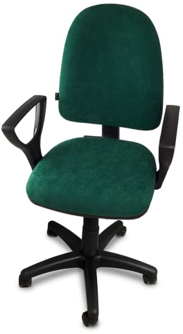 ARTOFIS Schreibtischstuhl mit Höhenverstellbar für Kinder - Ergonomischer Kinderschreibtischstuhl mit 5 Rollen, Drehbarer Jungendstuhl mit Rückenlehne, Dunkelgrün