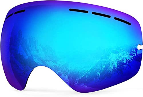 EXP VISION Skibrille Wechselscheibe für EX-5400 Skibrille (Blau)