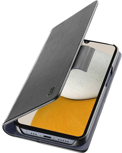 cellularline - Book - Galaxy A34 - Bookhülle - Essentieller Schutz mit magnetischer Sicherheit, Eckenschutz, interne Tasche mitgebracht - Schwarz