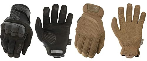 Mechanix Herren Wear M-pact® 3 Covert handschoenen, L EU & Wear: FastFit Coyote Taktische Arbeitshandschuhe – Berührungsfähig, formschlüssig, hohe Fingerfertigkeit (X-Large, Coyote)
