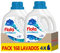 FLOTA | Detergente Líquido Quitamanchas incluso en Agua Fría para Lavadora | Ropa Blanca y de Color | Fragancia Oceánico | Pack de 4 x 42 Lavados = 168 Lavados