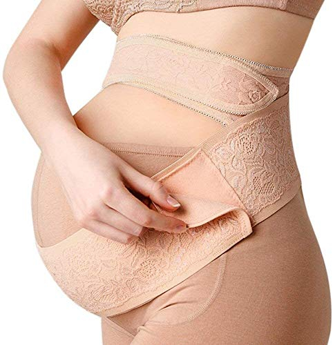 Rückenstütze Für Schwangere Frauen, Verstellbarer Bauchband-Schwangerschaftsgürtel, Atmungsaktiv