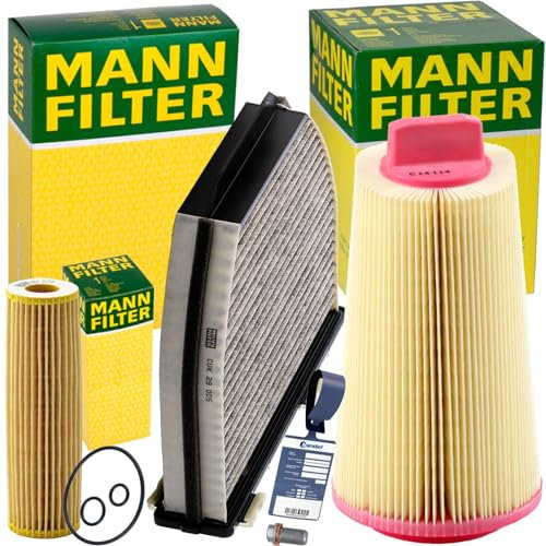 BandelOne enthält Mann Filter Inspektionspaket passend für W/S204 C180 C200 Kompressor