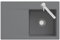 Villeroy & Boch Subway Style 45 Stone - 3347 01 SL Keramikspüle Handbetätigung