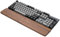 Kapmore Ergonomische Tastatur-Handballenauflage aus Holz – natürliche Walnussholz-harte Handgelenkstütze für Computer, Laptop, Gaming – Komfortable Tipphilfe