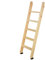 Bettleiter Universal-Etagenbettleiter aus Holz, 4/5-Stufen-Hochleistungs-Twin-Climb-Leitern mit Gummifußpolstern, robuste und sichere Wohnheim-Schrägleiter (Größe: 5 Stufen 150 cm) (5 Stufen 150