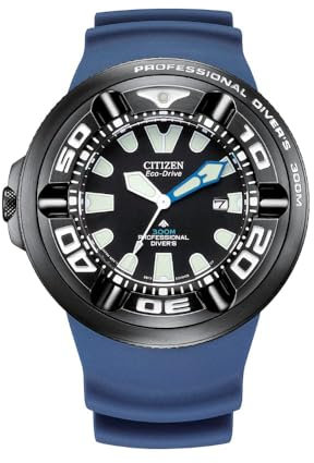 Citizen Herren Analog Eco-Drive Armbanduhr Promaster Marine
