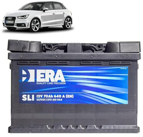 Batteria 70Ah per Audi A1 S1 Quattro 2011-2018