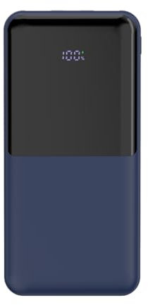 Batterie Externe 10000mAh, 22.5w Power Bank Charge Rapide Chargeur Externe USB C Input & Output avec 0-100% Écran LCD, Batterie Portable Compatible avec iPhone 16 15 14 13 Pro Max Samsung iPad etc