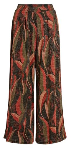 King Louie Damen Palazzo-Hose Lola Pants Bailey (DE/NL/SE/PL, Alphanumerisch, S, Regular, Regular, Black)