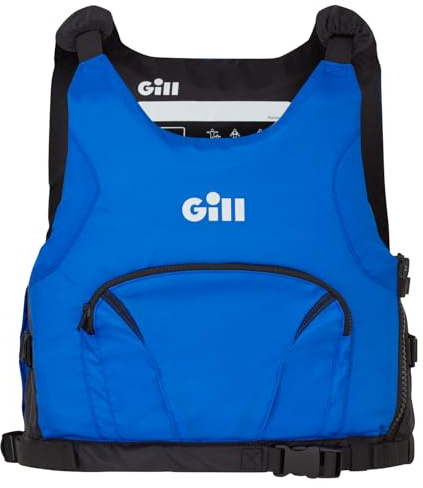 Gill Pursuit Buoyancy Aid PFD - Unisex Adult, Side Opening, Lightweight, Adjustable, Reflective for Watersports, Sailing, SUP (Blue, M)