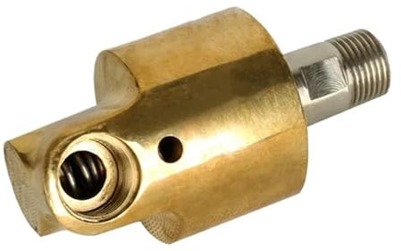 LEBMCBVTVV HD20 3/4 Zoll Drehgelenk 360 Drehgelenk Wasser Luft Öl Drehkupplung Spray Universalanschluss Messing Union(HD20-3-4right Thread)