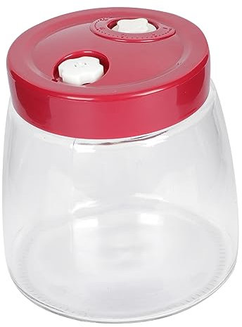 COLLBATH Glass Sealed Jar for Food Storage Pickle Making Jar Airtight Sealed Bottle Lid for Dill Pickles for Home Fermentation