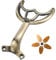 Veesper Ceiling Fan Blade Arms Set, Heavy Duty Zinc Alloy Fan Brackets for Blade Mounting, Replacement Parts for Ceiling Repair and Installation, Easy to Fit
