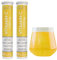 The Vegan Wellness Co. 1000mg High Strength Vitamin C for Energy + Immunity, 40 Effervescent Tablets - Lemon Flavour Immune Booster