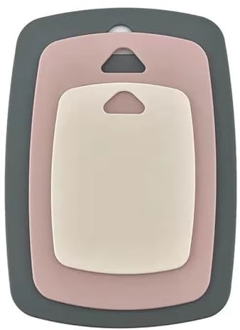 MiHerom Cutting Board Set for Kitchen, Set of 3 | Plastic, Large-Small, Dishwasher Safe, BPA Free