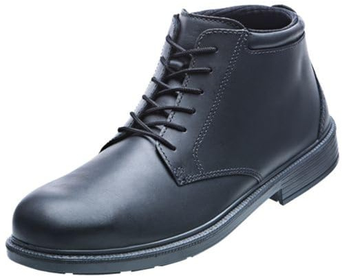 Atlas CX 545 S3 ESD Sicherheitsschuhe knöchelhoch, Business-Look mit Stahlkappe, durchtrittsicher, wasserabweisend, Weite 10, Größe 44