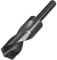 sourcing map Reduced Shank Drill Bit 28mm Black Nitride Coated with 1/2 Inch Straight Shank, High Speed Steel HSS 9341 Twist Drill Bit for Stainless Steel Alloy Metal Plastic