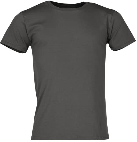 Fruit of the Loom iconic T-shirt, sizes S - 5XL, graphitegray, L