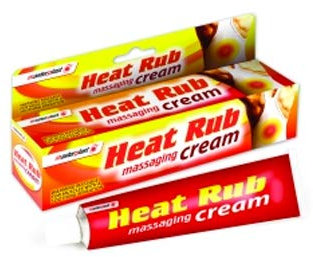 2 x Masterplast Heat Massage Cream 70g - Pain Relief Muscle Injury Treatment