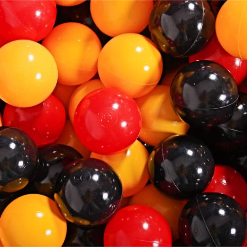 MEOWBABY Bälle Bällebad – Bällebad Bälle 7cm – Plastikbälle für Baby & Kinder – Spielbälle für Bällebad – Bunte Bälle – Bälle Baby