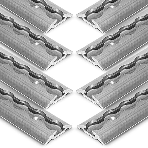 Safetytex Alu Zurrschiene halbrund Form mit Bohrungen Airlineschiene 20mm Löcher Ladungssicherung LKW Anhänger Wohnmobil Zurrleiste