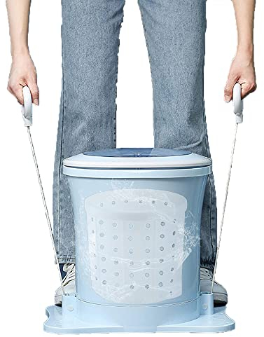 Sèche-Linge pour vêtements, Sèche-Linge, Essoreuse à vêtements, Manuel Compact Portable, Mini Machine à sécher Le Linge Manuel Non électrique pour Le Camping en dortoir d'appartement. (3)