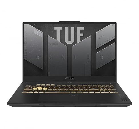 ASUS TUF Gaming F17 FX707VV4-HX025 - Ordenador Portátil Gaming de 17.3 Full HD 144Hz (Intel Core i9-13900H, 32GB RAM, 1TB SSD, RTX 4060 8GB, Sin Sistema Operativo) Gris Meca - Teclado QWERTY español