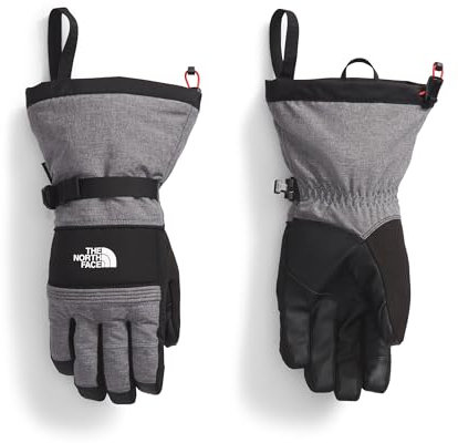 The North Face Herren Montana Isolierter Skihandschuh, TNF Medium Grey Heather, Large