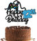 Gidobo Happy 12th Birthday Cake Topper for Boys, Glittery Video Game Cake Toppers Game On with Controllers for Twelve Years Old Birthday Party Supplies