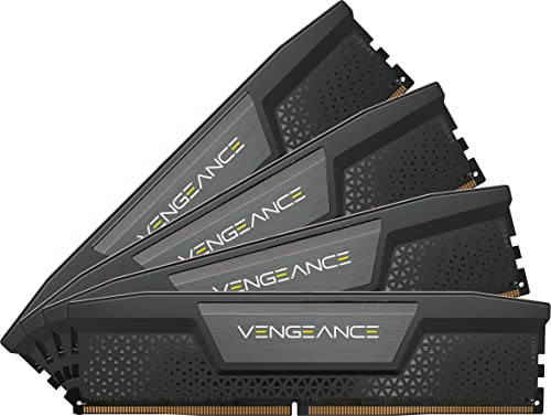 CORSAIR VENGEANCE DDR5 RAM 96GB (4x24GB) 6400MHz CL32 Intel XMP iCUE Compatible Computer Memory - Black (CMK96GX5M4B6400C32)