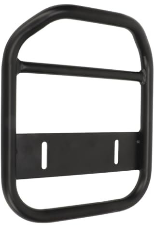 Panneau de Support de Valise Avant de Moto, Porte-Bagages Avant de Moto, Support de Bagage Supérieur de Phare à Structure en Fer Robuste pour CUB50 CUB110