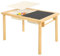 Bateso Sensory Table for Toddlers with 2 Storage Bins, Wooden Activity Table with Double-Sided Boards, Sand and Water Play Table, Indoor & Outdoor Use