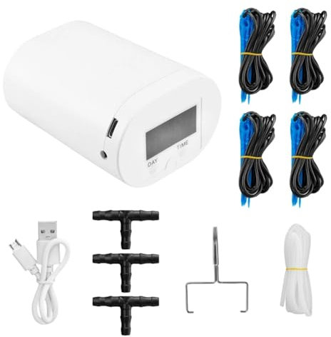 Yominerr 16 cabezas Bomba de riego automática de plantas/flores Accesorios Plantas Aspersor Dispositivo de riego por Kit de de agua