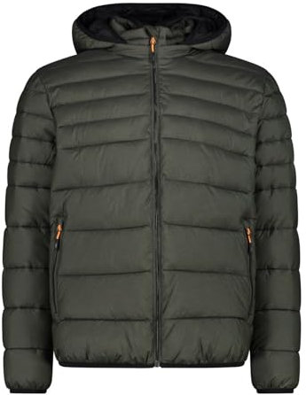 CMP, JACKET SNAPS HOOD, 34K2817M, Dark Green, 52, Man