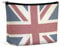 Cosmetic Bag for Women,Retro Union Jack UK Flag PU Leather Makeup Bag for Purse Toiletry Bag Travel Organizer Pouch Bag