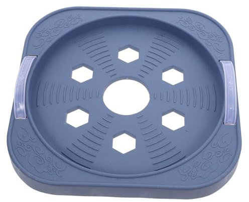 TOPBATHY Support de Pot de Fleurs à roulettes Universel Support de Réservoir de Gaz pour Utilisation en Cuisine