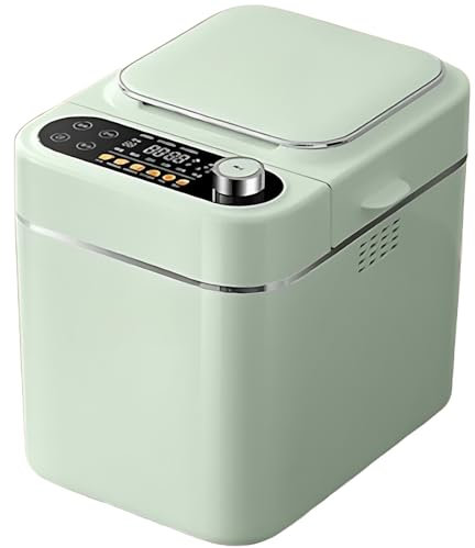 Automatische Brotbackmaschine, Brotbackmaschine mit 3 Crust Shades, 26 vorprogrammierte Menüs, 13 H Timer, 1 H warm halten, Sauerteig Maker Maschinen für glutenfreien Teig Maker Sauerteig Joghurt