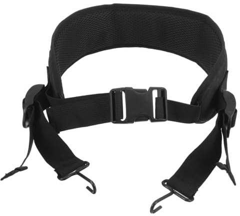 Veemoon Hand Drums Waist Strap Adjustable Djembe Strap Snaredrum Sling with Hooks Thick Mesh Design for Kids Adult Percussion Instruments Accessory