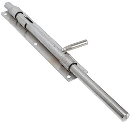 GALPADA Stainless Steel Gate Floor Latch Outdoor Fence Lock Heavy Duty Solid Bolt Extension for Garden Farm Doors Window