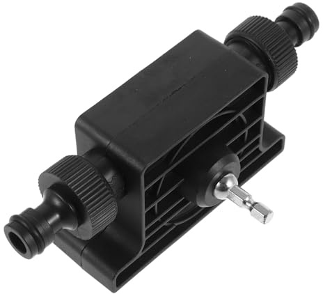 SOIMISS Electric Hand Drill Pump Self Priming Liquid Transfer Portable Household Mini Water Pump Compatible Standard Drills for Fluid and Oil Transfer