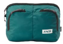 AEVOR Sacoche Bag Ripstop Evergreen - Grün | 4 Liter Volumen, 26x8x18 cm, Crossbody-Stil, Reißverschluss, Außenstoff mit 1.500mm Wassersäule, Handwäsche, 180g