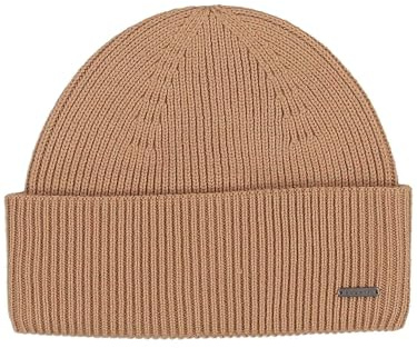 bugatti Beanie | Signature-Flag | OneSize | Unifarben | Mit Wollanteil