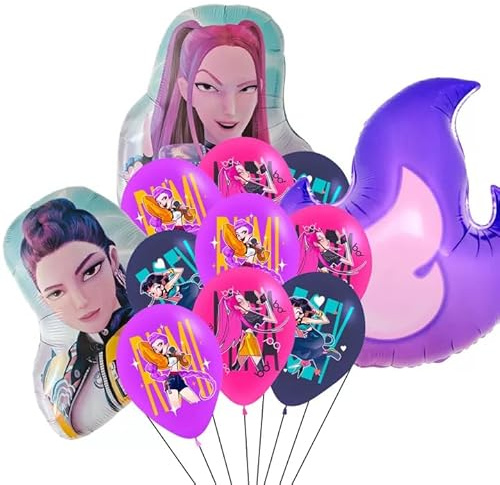 18pcs Luftballons Kindergeburtstag Deko, Luftballons für Geburtstagsfeier Jungengeburtstag Mädchengeburtstag Dekoration