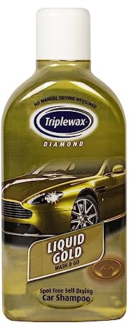 Triplewax Liquid Gold, Self Drying Car Shampoo, 1 L
