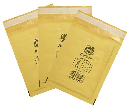 20 x JL0 Jiffy Padded Bubble Bags ENVELOPES 140x195mm
